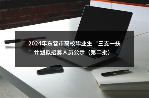 2024年东营市高校毕业生“三支一扶”计划拟招募人员公示（第二批） 图片