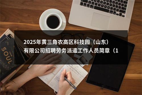 2025年黄三角农高区科技园（山东）有限公司招聘劳务派遣工作人员简章（11人） 图片